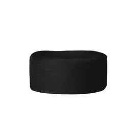 Atelier Del Sofa Round Pouf - Black
